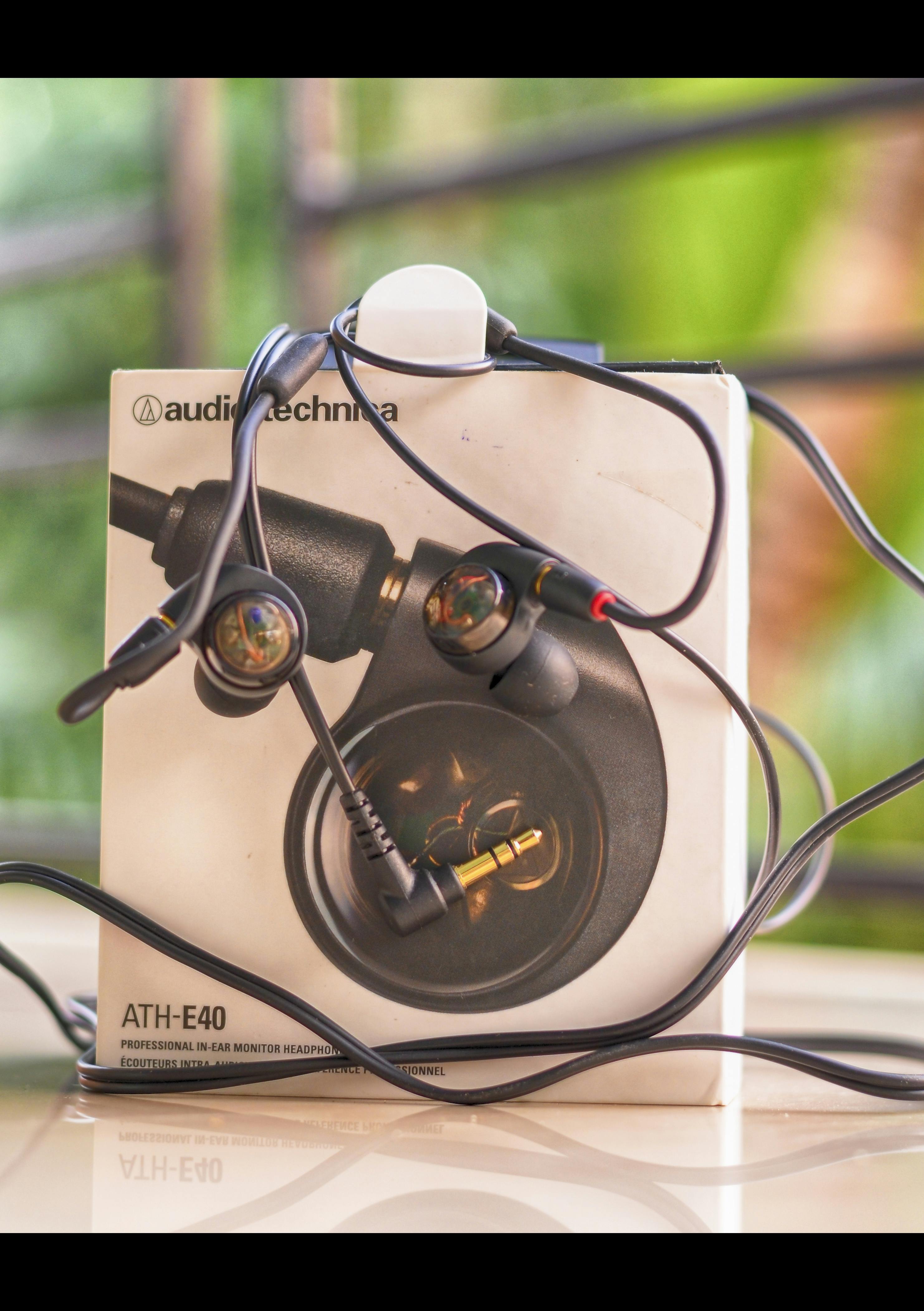 AudioTechnica ATHE40 In Ear Monitors